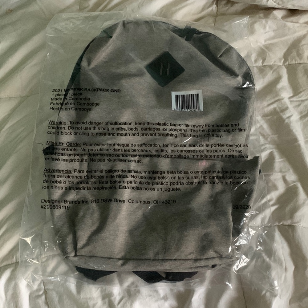 book bag/diaper bag